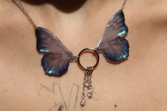 Collier- Papillon Seraphin