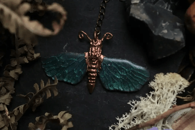 Papillon rougeoyant