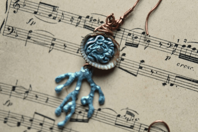 Mono boucle- Coquillage Métamorphe-n°1